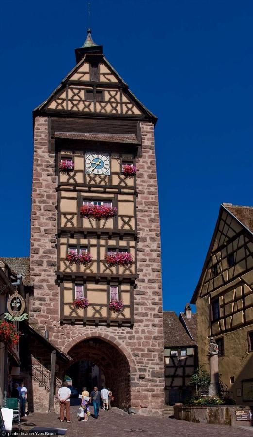 Au Cep De Vigne Bed and Breakfast Riquewihr Exteriör bild
