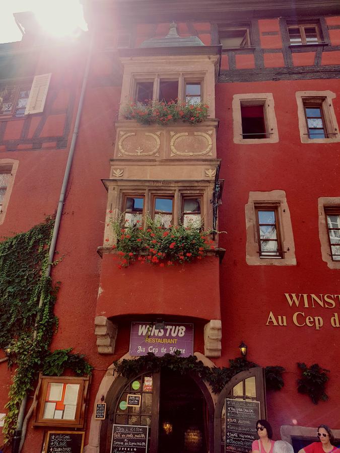 Au Cep De Vigne Bed and Breakfast Riquewihr Exteriör bild